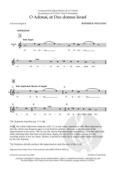 O Adonai, et Dux domus Israel von Roderick Williams (Download) 