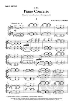 Piano Concerto von Howard Skempton (Download) 