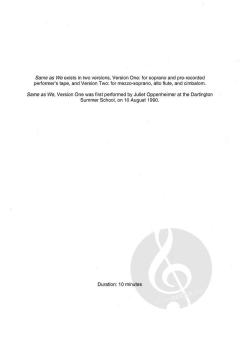 Same as We von Michael Finnissy (Download) 
