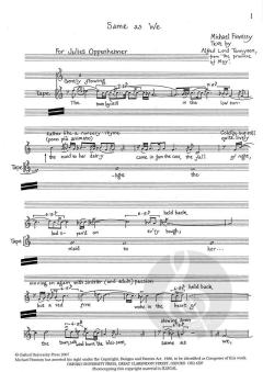 Same as We von Michael Finnissy (Download) 