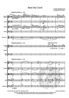 Sans Day Carol von John Rutter (Download) 