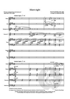 Silent night von John Rutter (Download) 