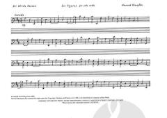 Six Figures for solo cello von Howard Skempton (Download) 