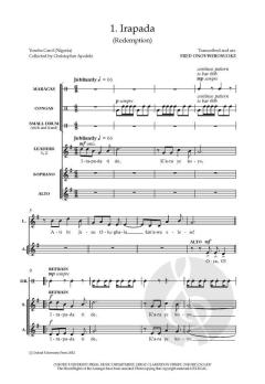 Songs of Africa for Upper Voices Set 1 von Fred Onovwerosuoke (Download) 