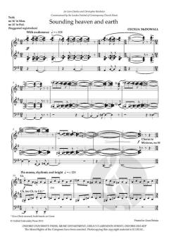 Sounding Heaven and Earth von Cecilia McDowall (Download) 