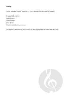 St Matthew Passion von Matthew Owens (Download) 