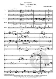 Subject to the Weather von Cecilia McDowall (Download) 