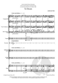 Te Deum von John Rutter (Download) 