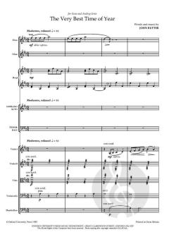The Very Best Time of Year von John Rutter (Download) 