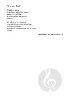 Virga Jesse floruit von Michael Austin Miller (Download) 