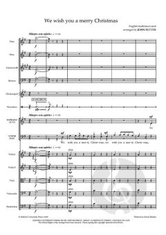We wish you a merry Christmas von John Rutter (Download) 