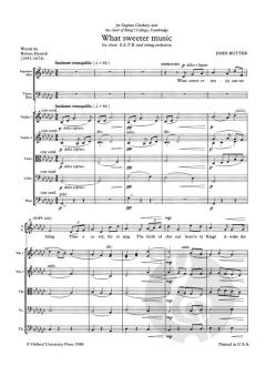 What sweeter music von John Rutter (Download) 