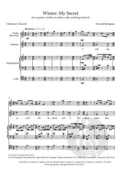 Winter: My Secret von Howard Skempton (Download) 