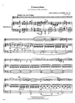 Concertino Op. 26 CD von Carl Maria von Weber 