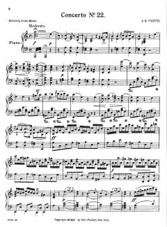 Concerto No. 22 in A Minor von Giovanni Battista Viotti 