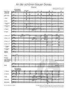 An der schönen blauen Donau op. 314 von Johann Strauss (Sohn) 