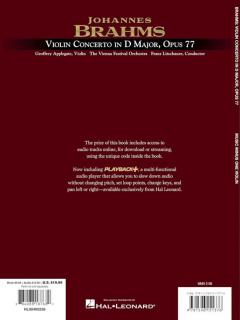 Violin Concerto in D op. 77 von Johannes Brahms im Alle Noten Shop kaufen - MMO3108