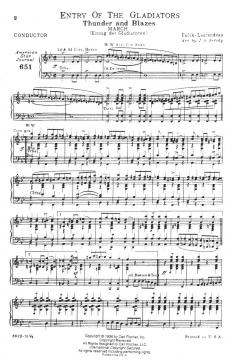 Entry Of The Gladiators von Julius Fučik 