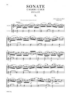 Duets for Flute & Guitar Vol. 1 von Johann Sebastian Bach 