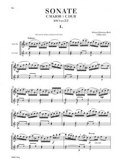 Duets for Flute & Guitar Vol. 1 von Johann Sebastian Bach 