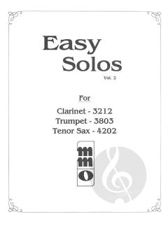 Easy Clarinet Solos Vol. 2 