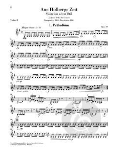 Aus Holbergs Zeit op. 40 von Edvard Grieg 