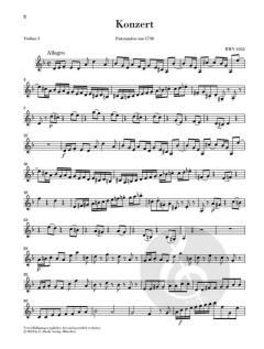 Cembalokonzert Nr. 1 d-moll BWV 1052 von Johann Sebastian Bach 