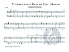 Schumann-Variationen Es-dur op. 23 von Johannes Brahms 
