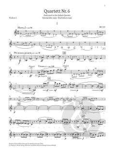 Streichquartett Nr. 6 von Béla Bartók 