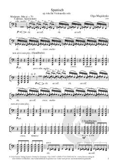 Spanisch op. 64 a von Olga Magidenko 