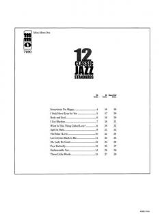 12 Classic Jazz Standards 