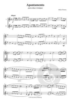 Apontamento para Duas Trompas von Adacio Pestana 