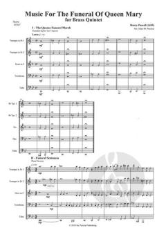 Music for the Funeral of Queen Mary von Henry Purcell 
