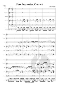 Pass Percussion Concerto von Valter Passarinho 