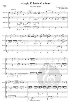Adagio g-moll KV 540 von Wolfgang Amadeus Mozart 