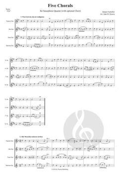 5 Choräle von Johann Pachelbel 