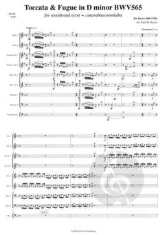 Toccata und Fuge d-Moll BWV 565 von Johann Sebastian Bach 