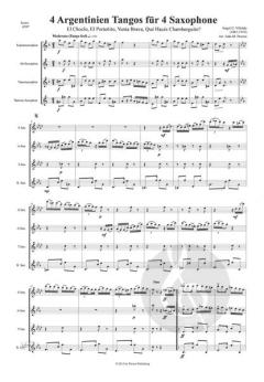 4 argentische Tangos Nr. 14 op. 27 Nr. 2 von Angel Villoldo 