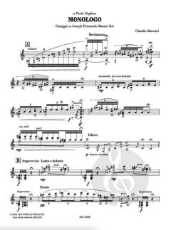 Monologo von Claudio Maccari 