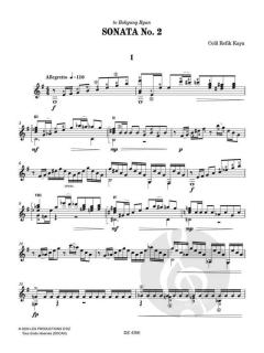 Sonata No. 2 von Celil Refik Kaya 