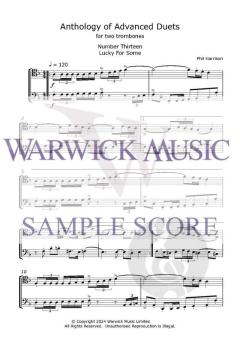 Anthology of Advanced Duets von Phil Harrison 