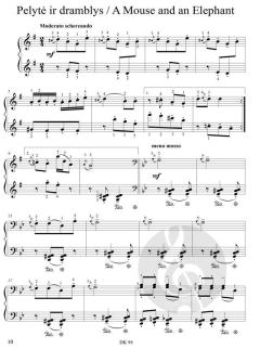 Ausgewählte Klavierstücke 1 von Leonas Povilaitis (Download) 