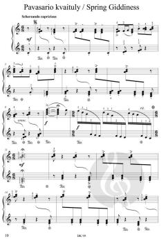 Ausgewählte Klavierstücke 2 von Leonas Povilaitis (Download) 