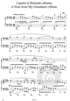 Ausgewählte Klavierstücke 2 von Leonas Povilaitis (Download) 