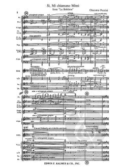 La Boheme: Act I, Aria: Si. Mi chiamano Mimi (soprano) von Giacomo Puccini 