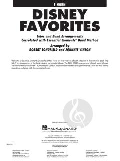 Essential Elements Disney Favorites 