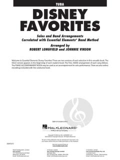 Essential Elements Disney Favorites 