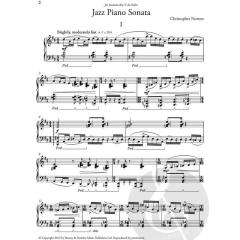 Jazz Piano Sonata von Christopher Norton 