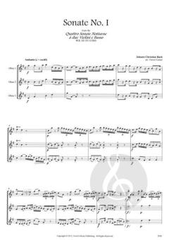 Trio Nr. 1 von Johann Christian Bach 