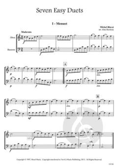 7 leichte Duette von Michel Blavet 